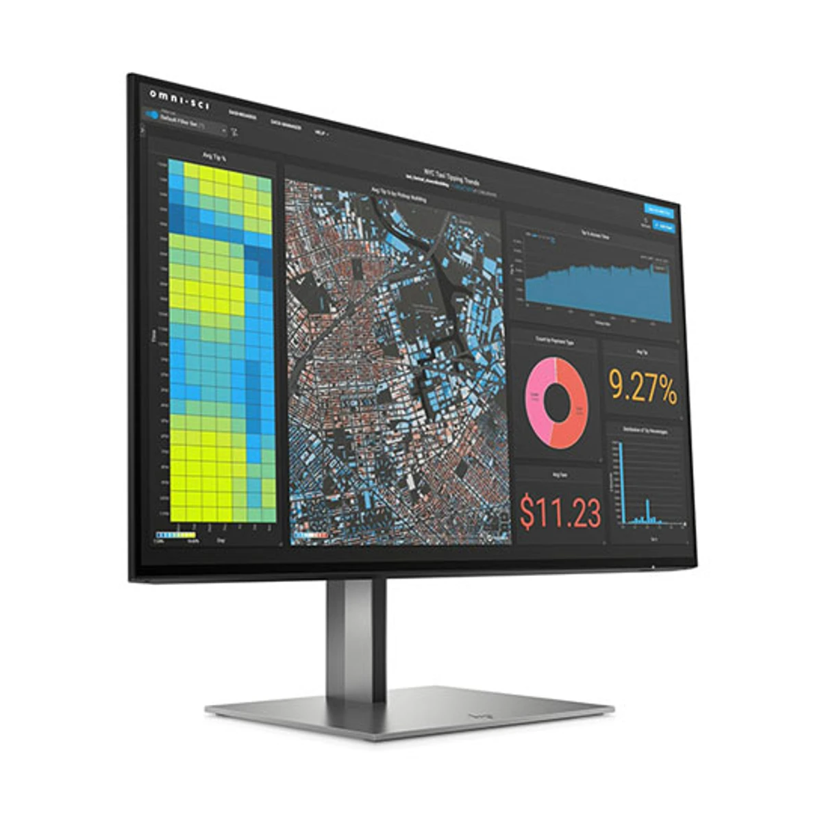 HP Z24F G3 24" FHD IPS Monitor (HDMI, DP, USB) - 3 Year Warranty - 3G828AA view 2