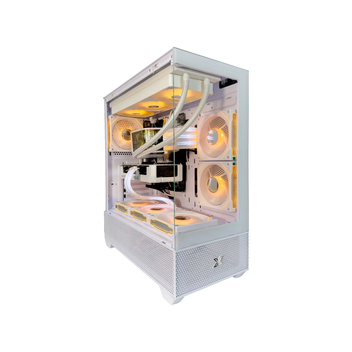 Gaming PC All-White (Core i5-14400F, 32GB DDR5, RTX 5060 8GB) - Gaming_PC_All-White view 2