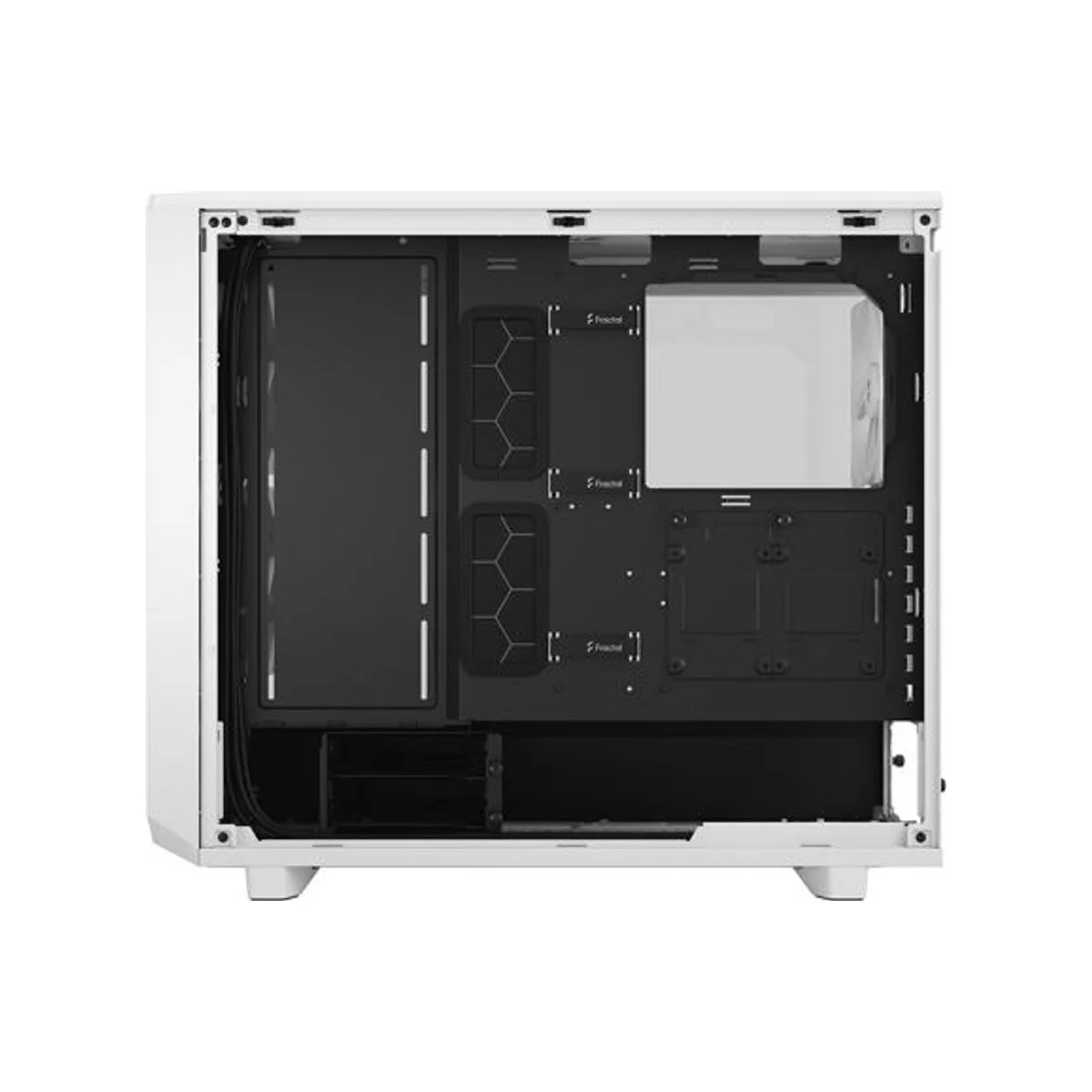 Fractal Meshify 2 Lite Clear Tempered Glass ATX Gaming Case - White - FD-C-MEL2A-04 view 5