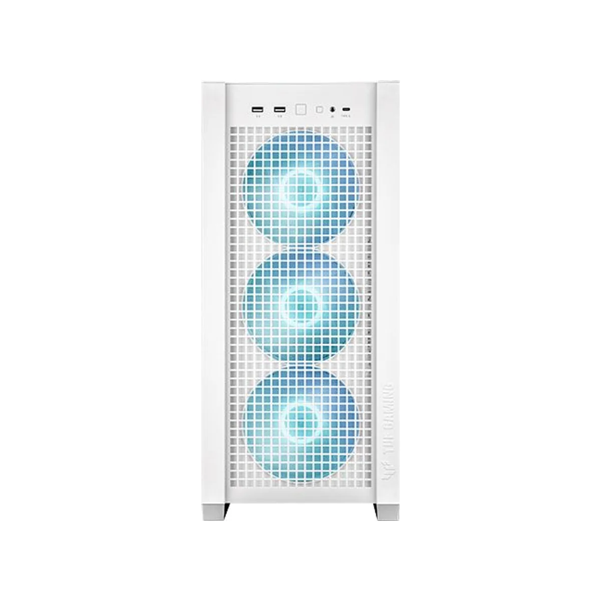 Asus TUF Gaming GT302 ARGB ATX Gaming Case - White - 90DC00I3-B19000 view 2