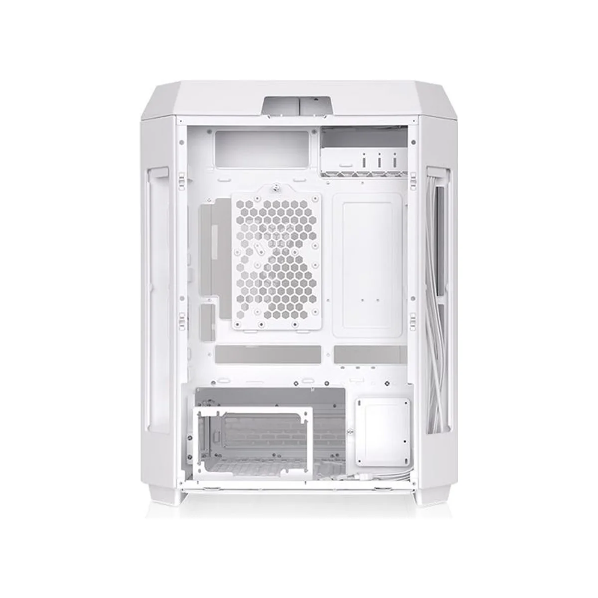 Thermaltake The Tower 600 Tempered Glass Mid-Tower Gaming Case - White - CA-1Z1-00M6WN-00 view 4