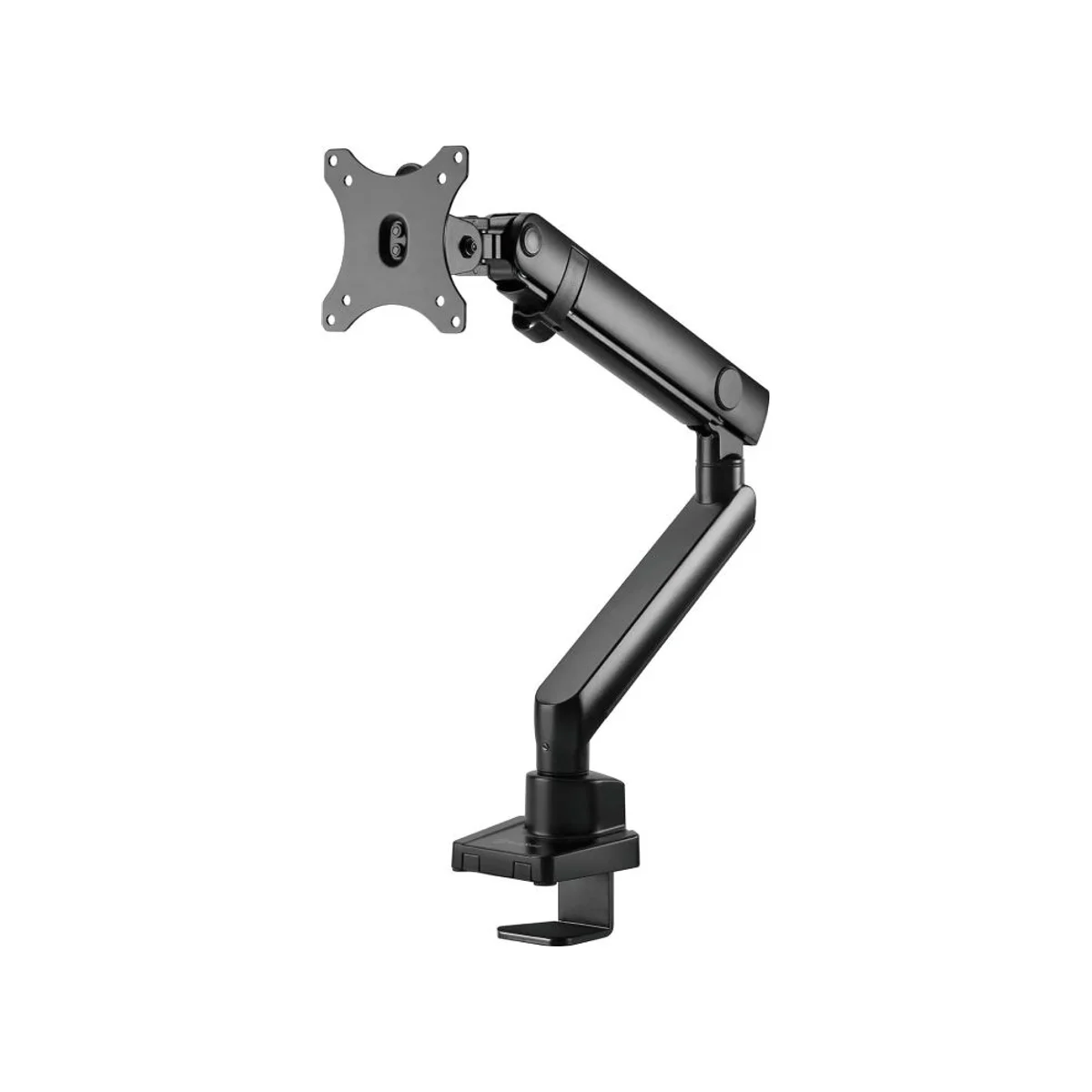 SilverStone ARM13 Single Monitor VESA Mounting Mechanical Arm - Black (17"-32", 9kg Max, Clamp/Grommet Mount) - SST-ARM13 view 2