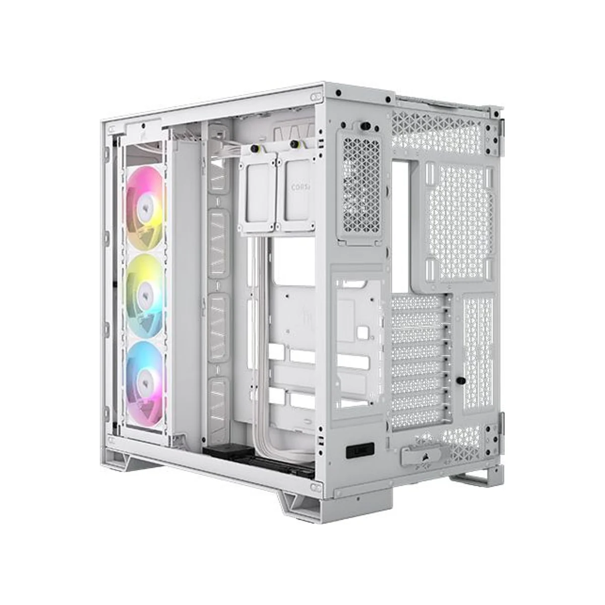 Corsair 6500X Dual Chamber RGB Gaming Case - White - CC-9011270-WW view 5