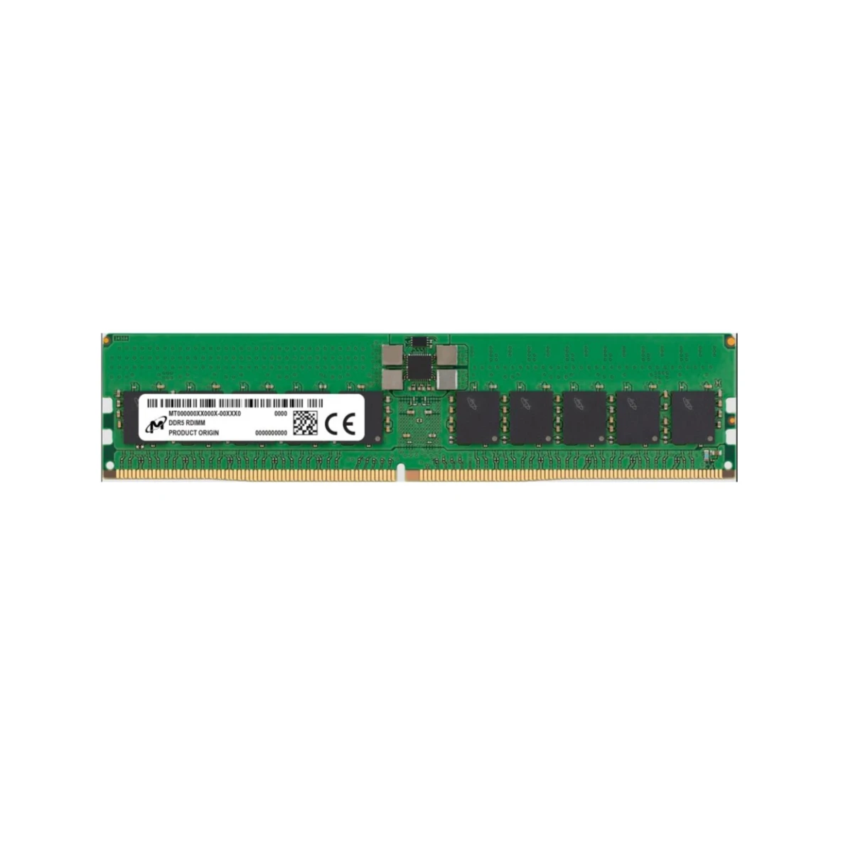 Micron 64 GB DDR5 5600MHz RAM Memory (RDIMM, Black) – MTC40F2046S1RC56BD2R
