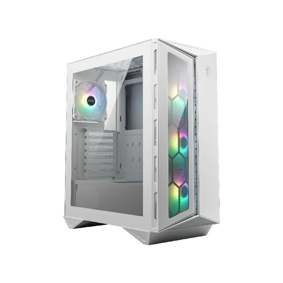 MSI MPG GUNGNIR 110R Mid Tower ATX Gaming Case - White - 306-7G10W21-W57