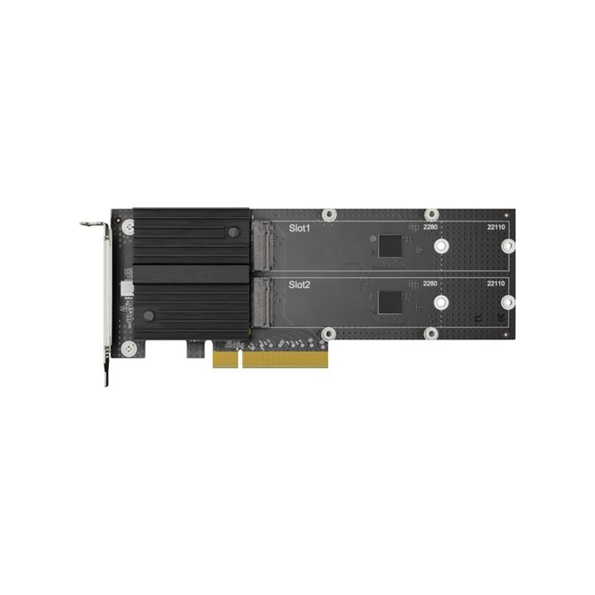 Synology M.2 NVMe Card PCIe 3.0 Combo Adapter Card (M2D20) - M2D20 view 2
