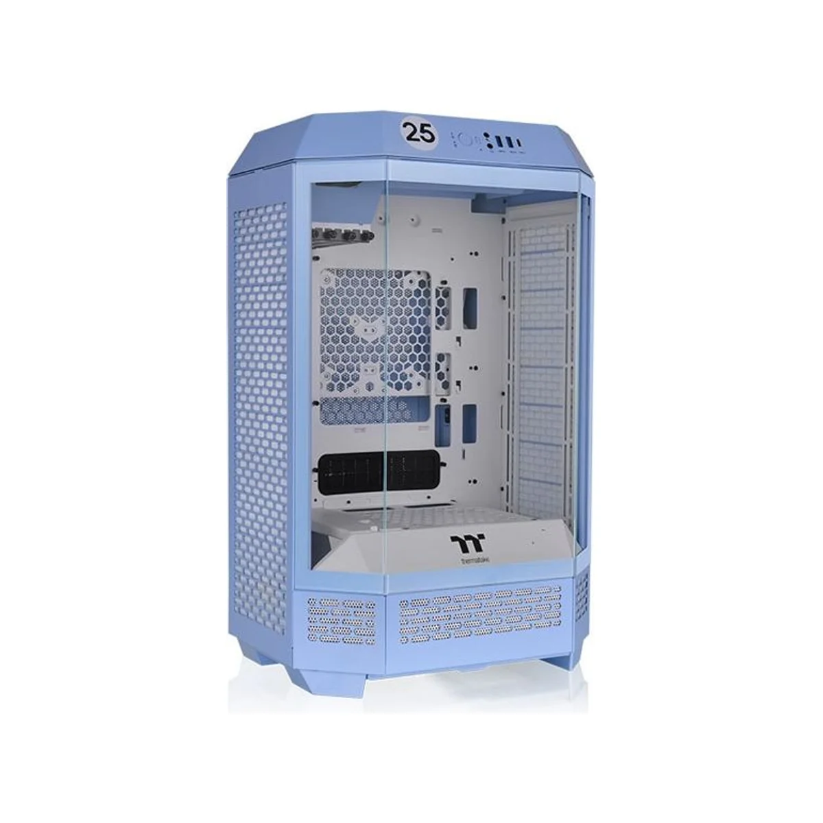 Thermaltake The Tower 300 Hydrangea Micro-ATX Gaming Case - Blue - CA-1Y4-00SFWN-00 view 5