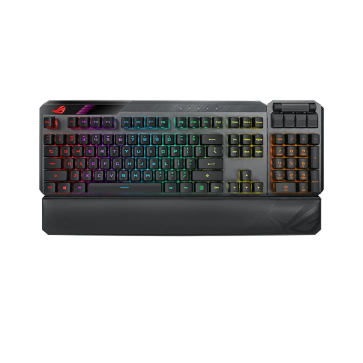 Asus MA02 ROG Claymore II Modular TKL 80%/100% ROG RX Optical Mechanical Switches Gaming Keyboard | 90MP01W0-BKCA00