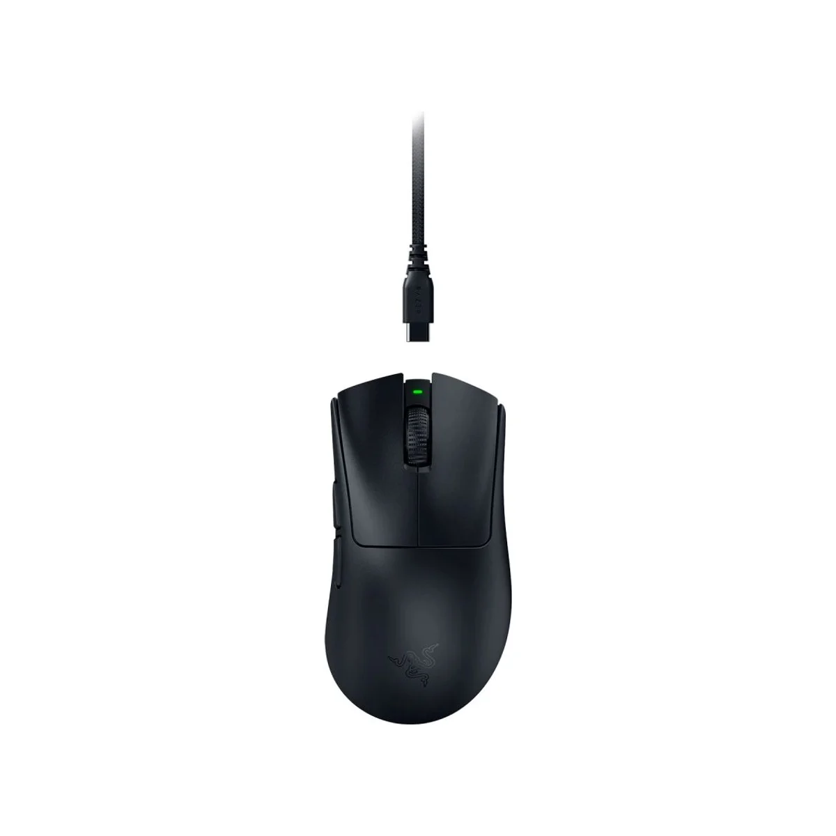 Razer DeathAdder V4 Pro Black Optical Wireless Gaming Mouse (Focus Pro 45K Optical Sensor, 8000Hz Report Rate, 56g Lightweight) - RZ01-05330100-R3G1 view 2