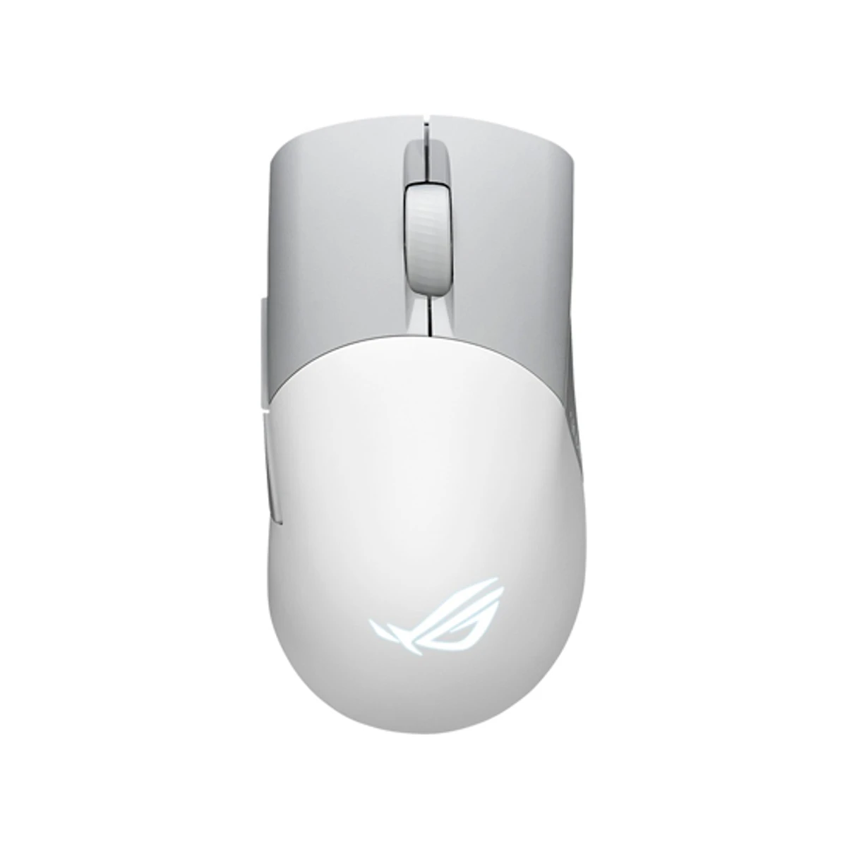 Asus ROG Keris Wireless AimPoint Gaming Mouse (White) - 36000 DPI, Tri-Mode Connectivity, 75g Lightweight - 90MP02V0-BMUA10