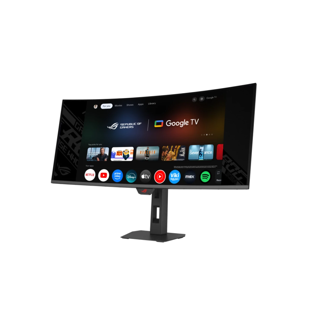 ASUS XG34WCDMTG ROG Strix OLED 34" QD-OLED, 240Hz, 0.03ms Curved Gaming Monitor - Black | 90LM0B10-B02171 view 3