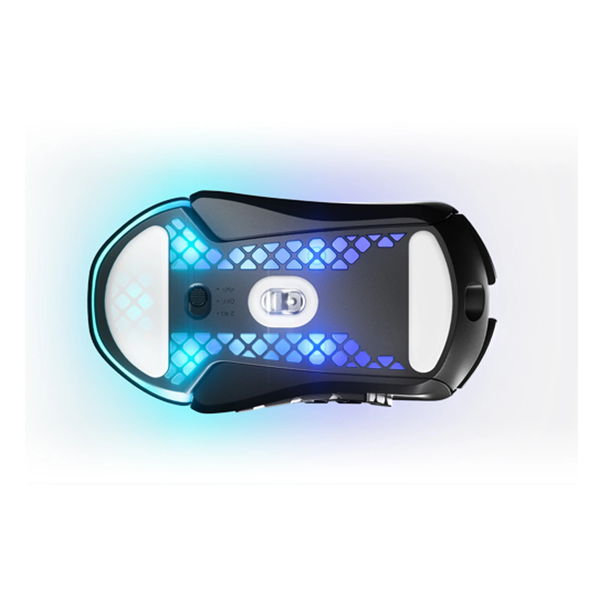 SteelSeries Aerox 9 Wireless Ultra Lightweight MMO/MOBA Gaming Mouse (Onyx) - 180-Hour Battery, 18 Programmable Buttons, TrueMove Air Sensor - 62618 view 2