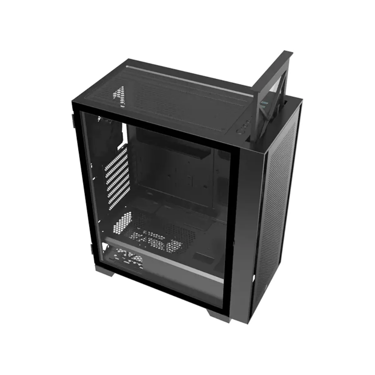 Montech AIR 1000 LITE Tempered Glass ATX Gaming Case - Black - AIR-1000-LITE view 5