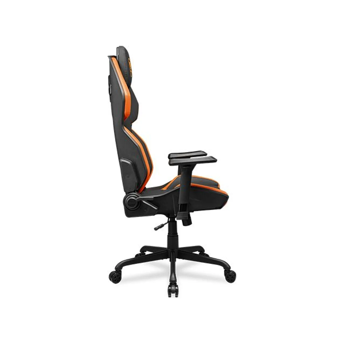 COUGAR Hotrod Hyper-Dura Leatherette Gaming Chair - Orange/Black (High-Density Foam, 3D Armrests, Steel Base) - 3MARXORB.0001 view 3