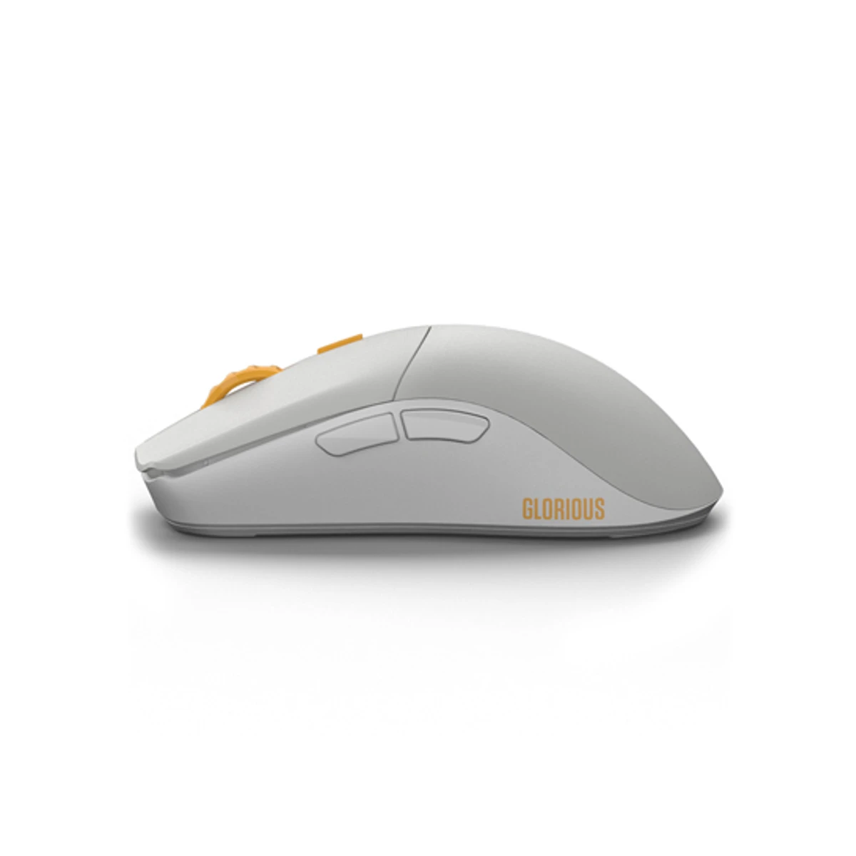 Glorious Series One PRO Genos Forge Wireless Mouse - Grey/Gold (80 Million Clicks, 19000 DPI, 84-Hour Battery) - GLO-MS-P1W-GE-FORGE view 2