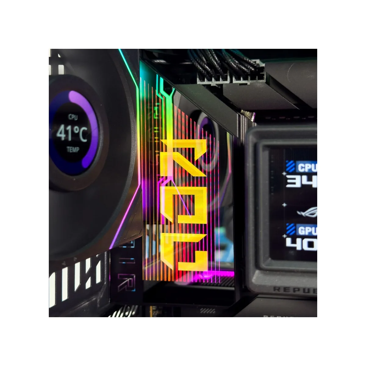 Gaming PC Skellington (Ryzen 9 9950X3D, 64GB DDR5, RTX 5090 32GB) - Powered by ASUS - Gaming_PC_Skellington view 5