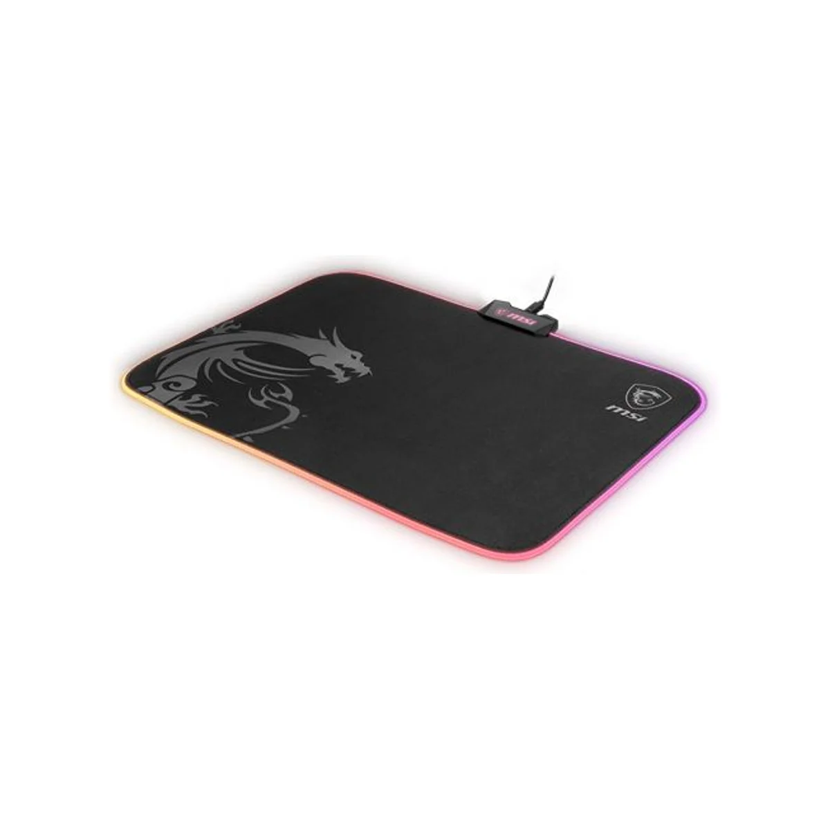 MSI Agility GD60 Gaming Mousepad (Micro-texture, Natural Rubber, RGB Lighting) - AGILITY-D60 view 3