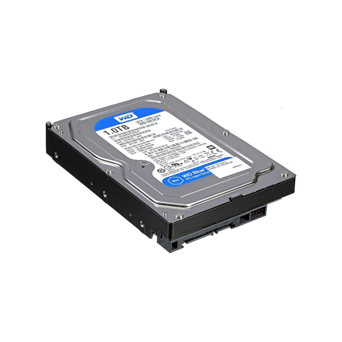 Western Digital Blue 1TB 7200RPM 64MB Cache SATA III 3.5" Desktop HDD – WD10EZEX view 2