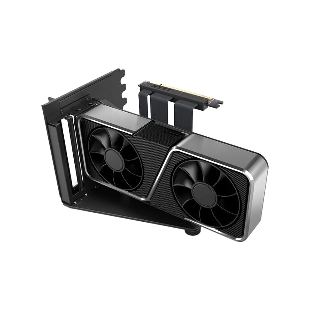 NZXT Vertical Graphics Card Mounting Kit - Black | AB-RH175-B1 view 3
