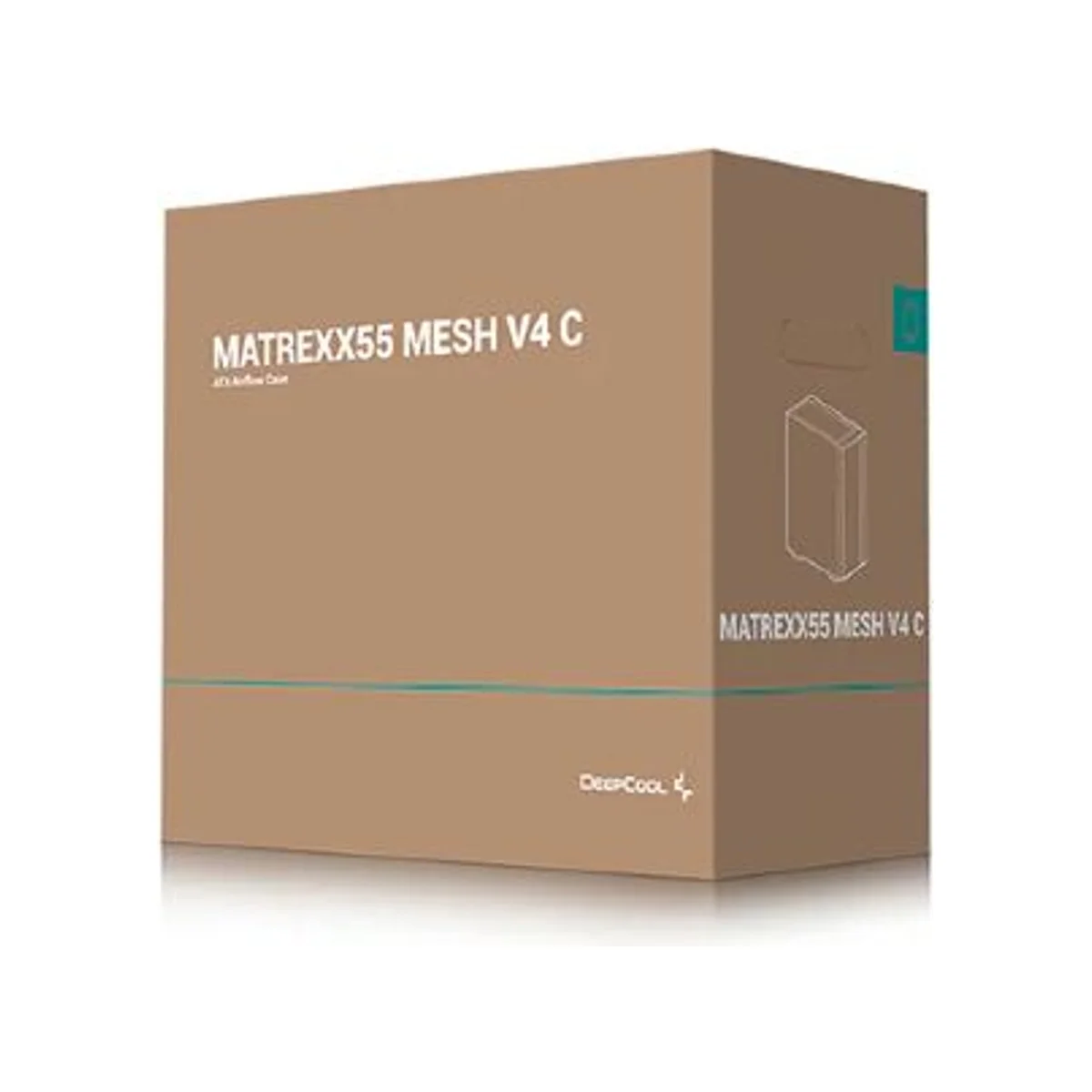 DeepCool MATREXX 55 Mesh V4 C Tempered Glass Airflow ATX Gaming Case - Black - R-MATREXX55-BCAGA4-G-4 view 5