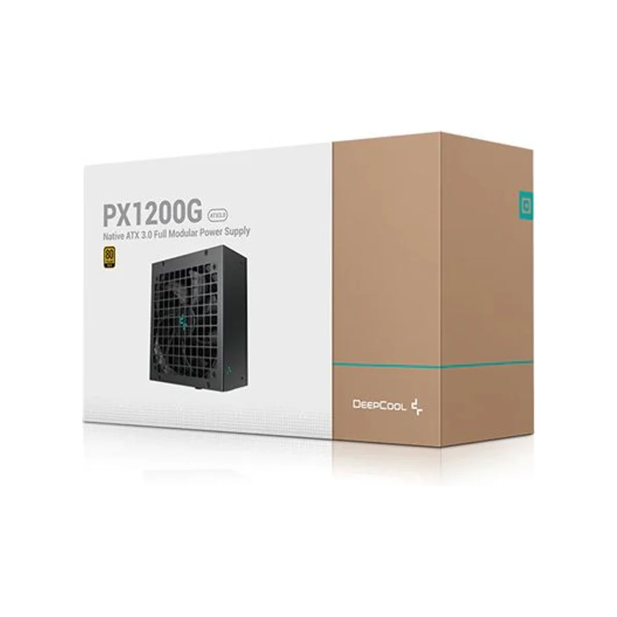 DEEPCOOL PX1200G 1200W 80 Plus Gold Fully Modular ATX 3.0 Power Supply - R-PXC00G-FC0B-UK