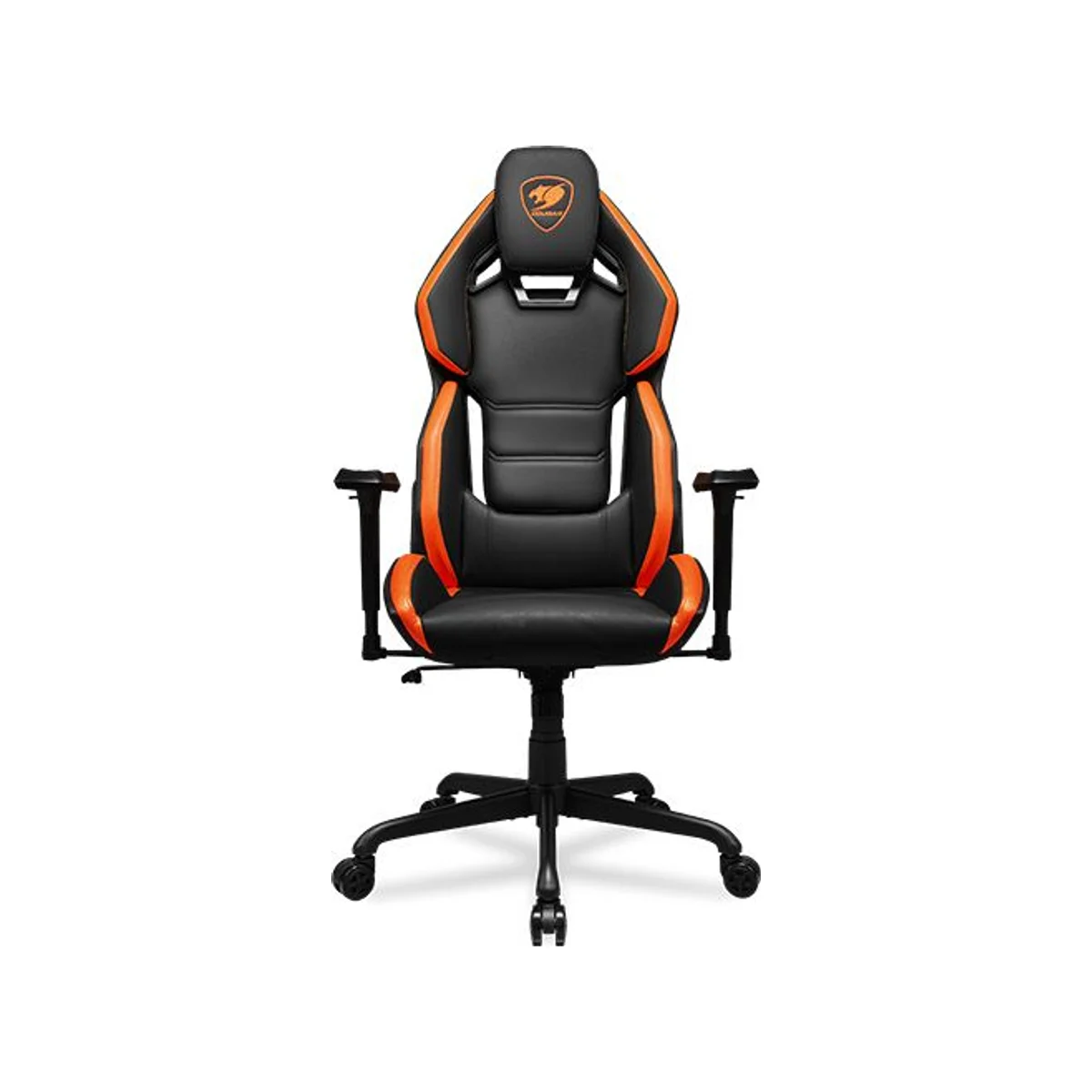 COUGAR Hotrod Hyper-Dura Leatherette Gaming Chair - Orange/Black (High-Density Foam, 3D Armrests, Steel Base) - 3MARXORB.0001 view 2
