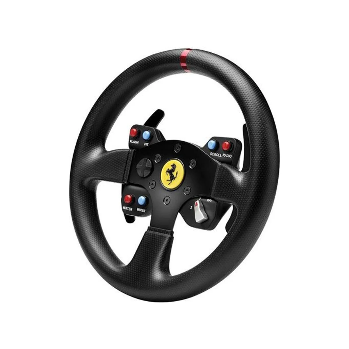Thrustmaster Ferrari 458 Challenge Edition GTE Add-On Wheel - Black (11-inch Replica, Quick-Release, Paddle Shifters) - TM-WHL-GTE-F458-ADDON view 2