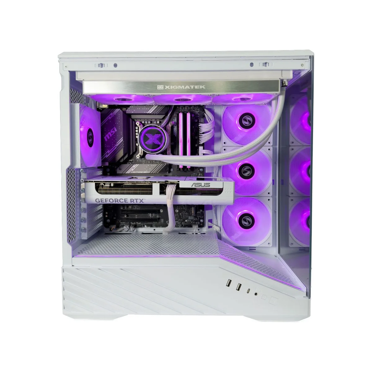 Gaming PC Deluxe Gaming Desktop (Core i7-14700F, 32GB DDR5 RAM, RTX 5070 12GB GPU) - Gaming_PC_Deluxe view 3