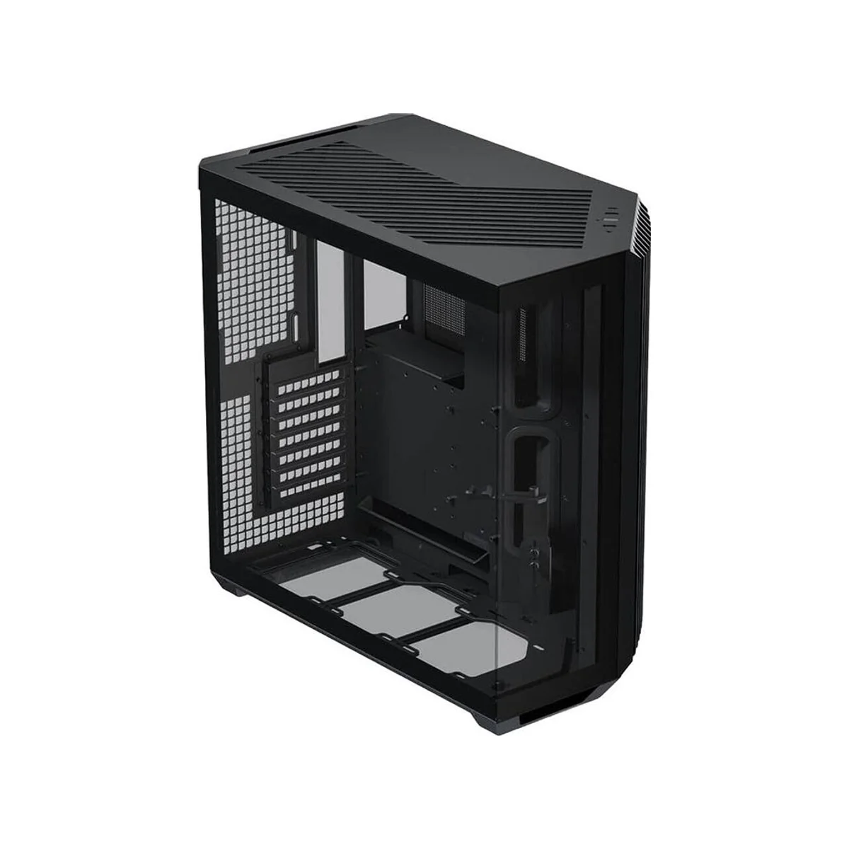 APNX V1 Dual-chamber Mid-Tower Gaming Case - Black - APCM-VI01003.11 view 4