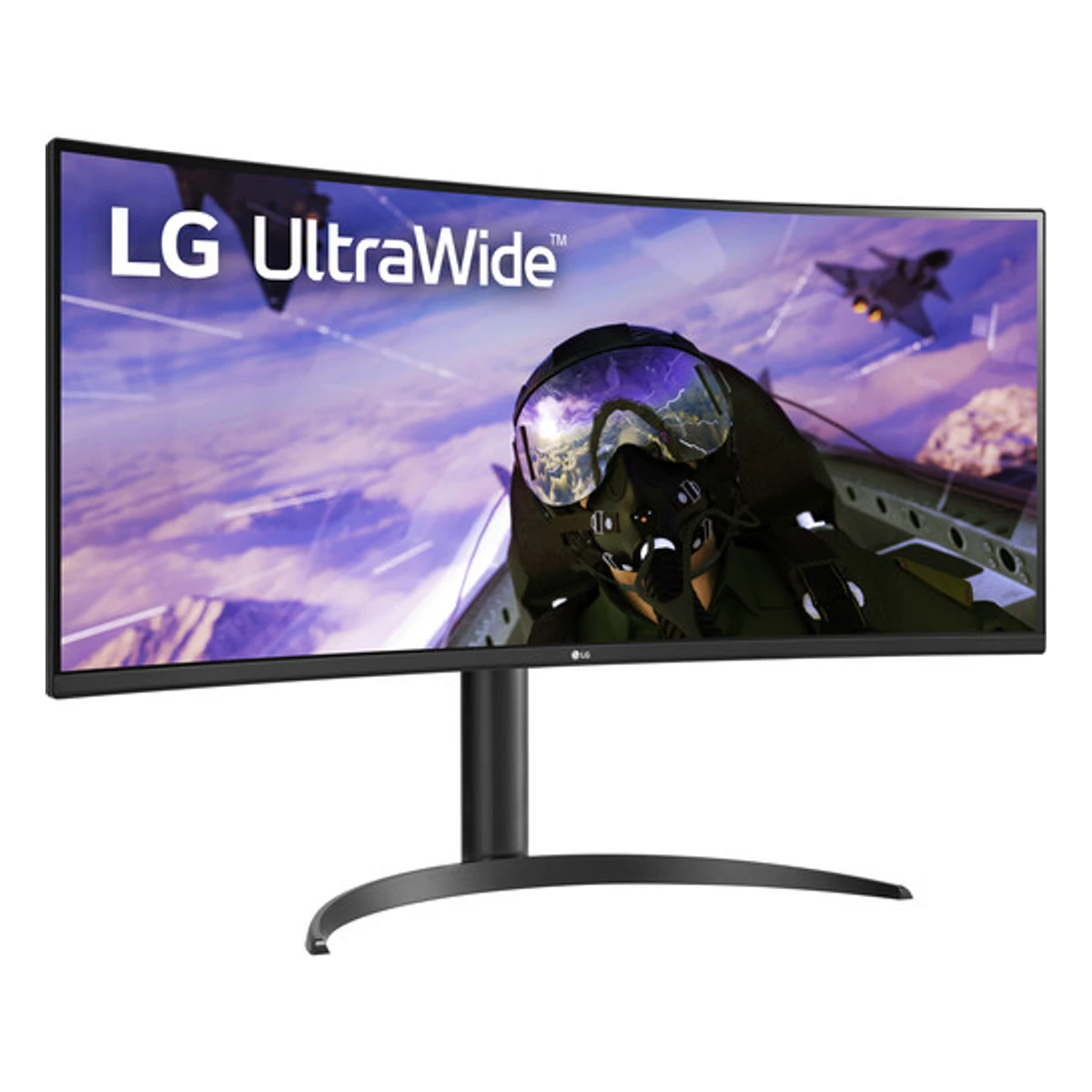 LG 34" Curved UltraGear QHD HDR 10 160Hz Gaming Monitor - Black - 34GP63A-B view 2