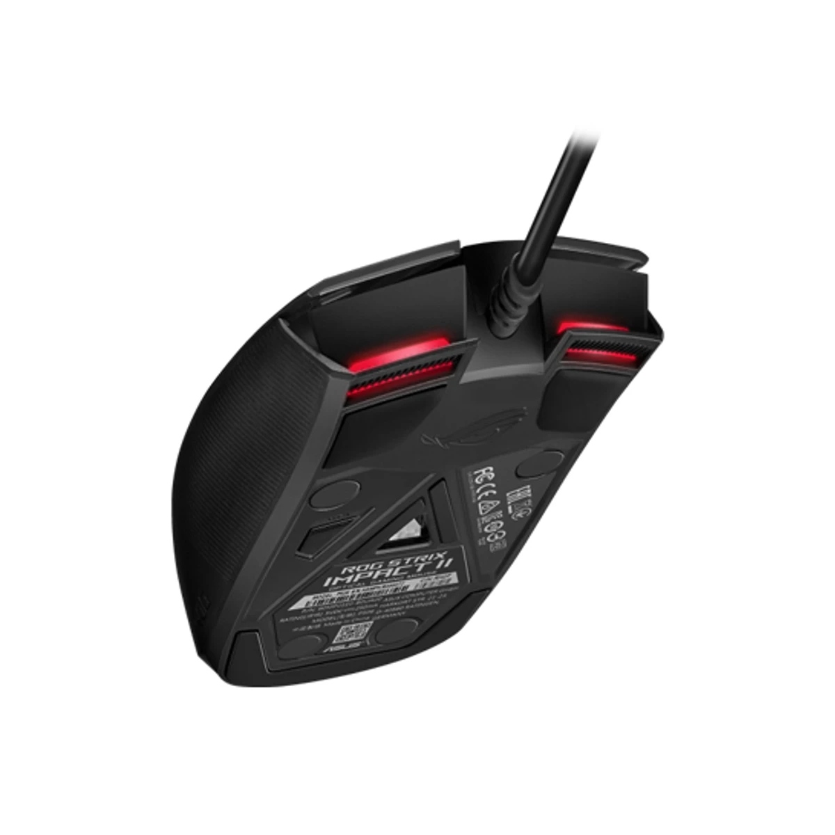 ASUS ROG Strix Impact II Wired Gaming Mouse (Optical, 6200 DPI, Black) - 90MP01E0-B0UA00 view 5