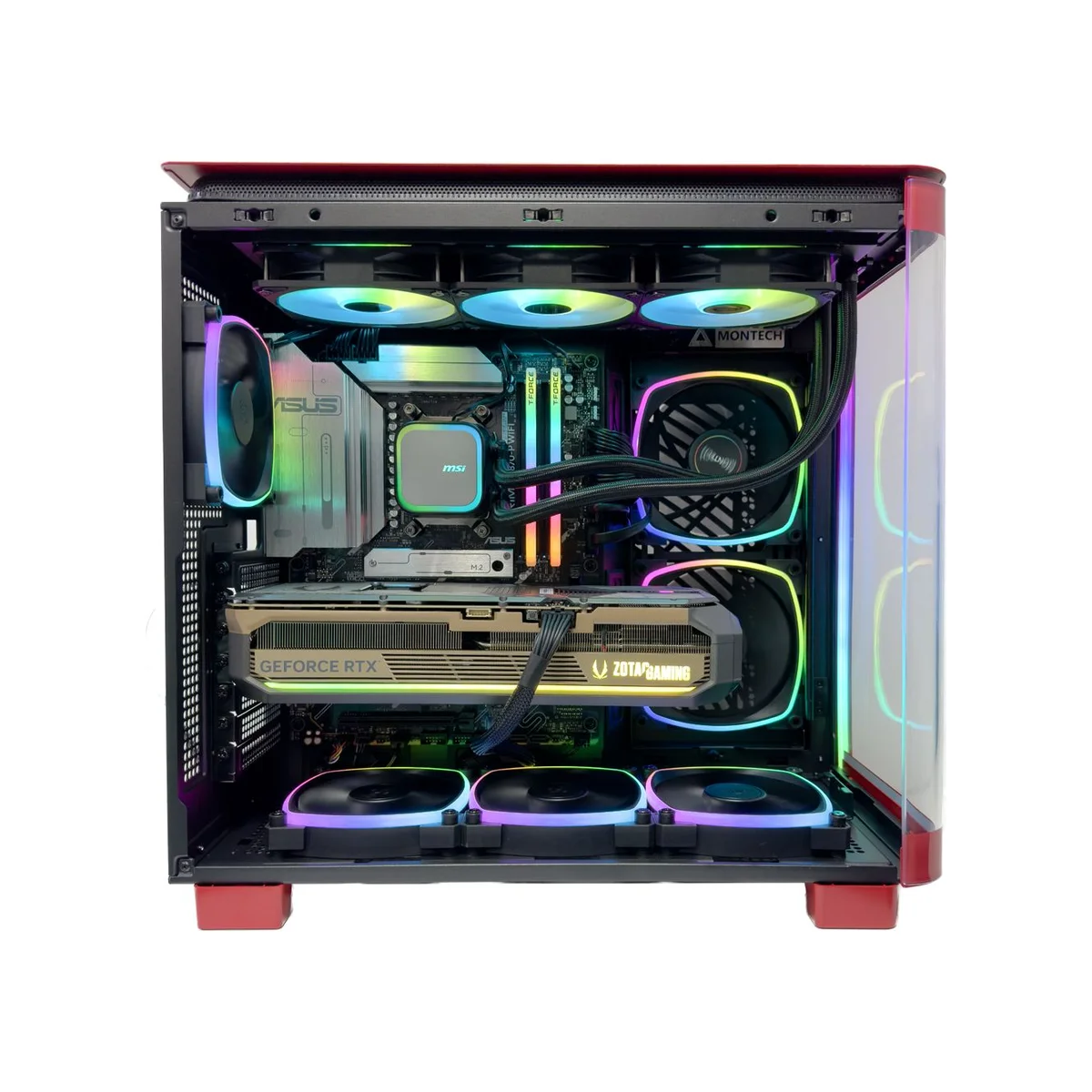 Gaming PC Rouge Gaming Desktop (Ryzen 7 9800X3D, 32GB DDR5, RTX 5080 16GB) - Gaming_PC_Rouge view 3