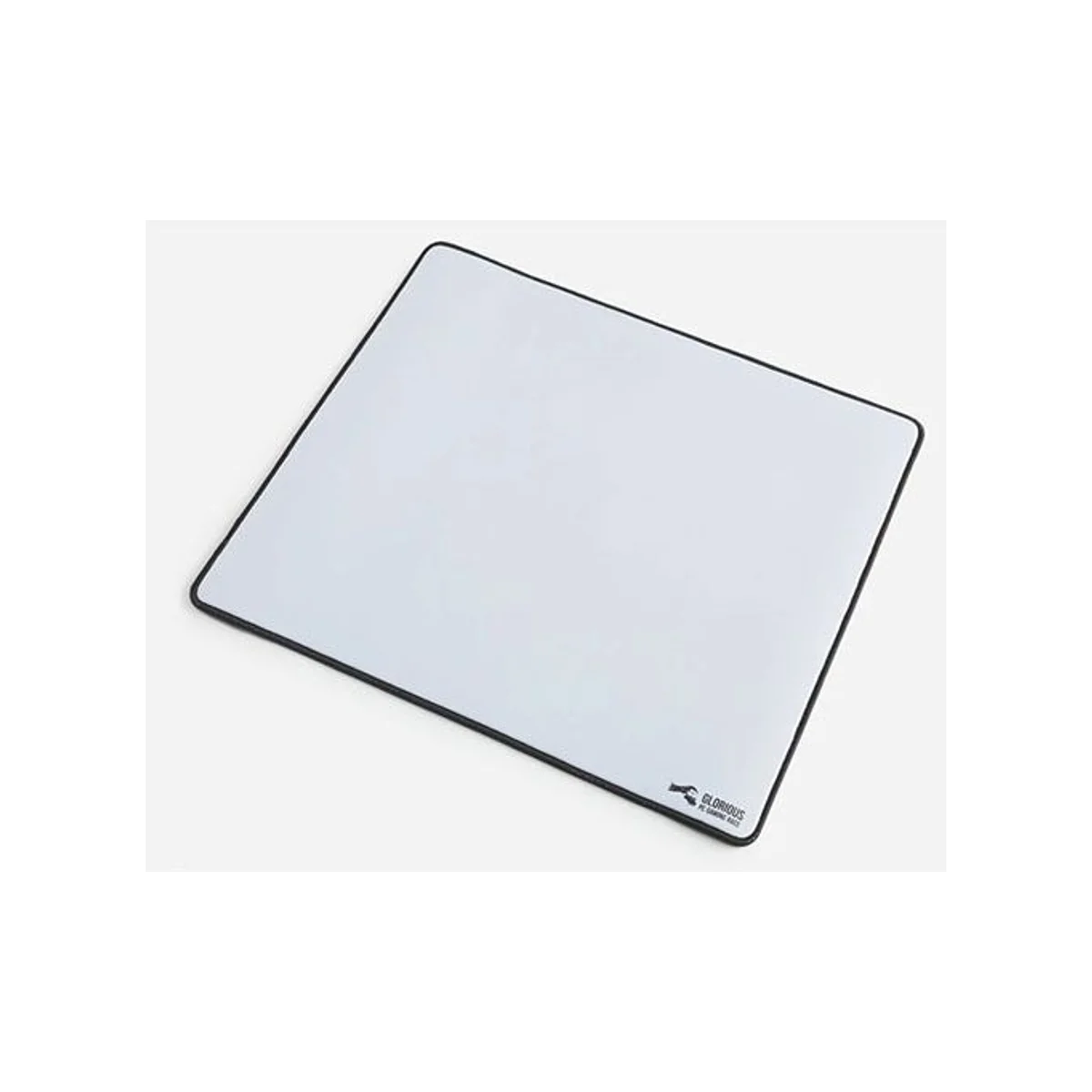 GLORIOUS XL Gaming Mouse Pad, Stitched Edges, High-Quality Construction, Machine Washable (White) - GW-XL