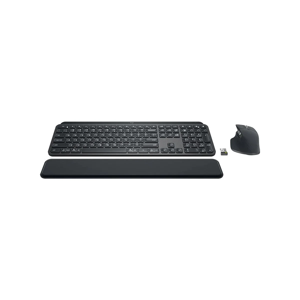 Logitech MX KEYS COMBO Keyboard and Mouse - Black (Smart Backlighting, Logi Bolt, BLE) - 920-010923 view 3
