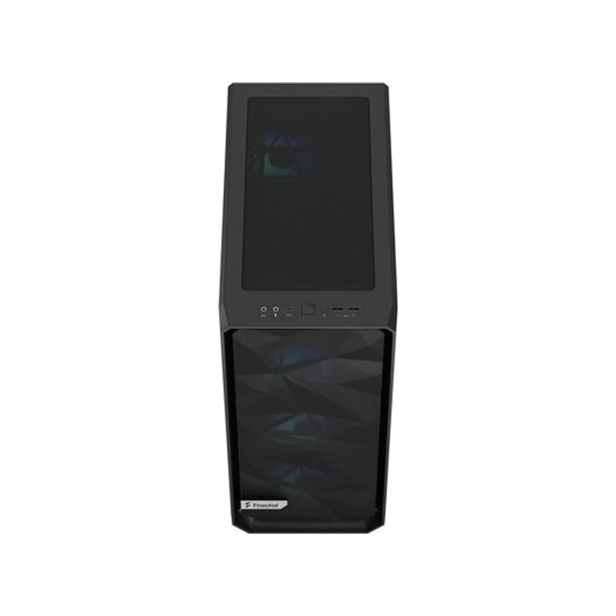 Fractal Meshify 2 Compact Light Tint Tempered Glass RGB ATX Gaming Case - Black - FD-C-MES2C-06 view 3
