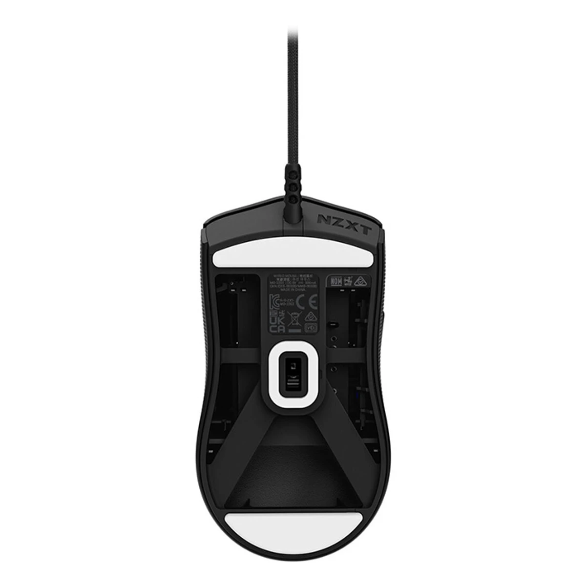 NZXT Lift 2 Symm Wired Gaming Mouse - Black (Optical, 8000 Hz, 26000 DPI) - MS-001NB-03 view 6