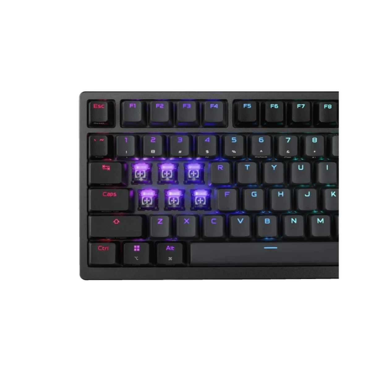 ASUS ROG AZOTH 96 HE HFX V2 Magnetic Switches Keyboard - Black | 90MP040H-BKCA00 view 5