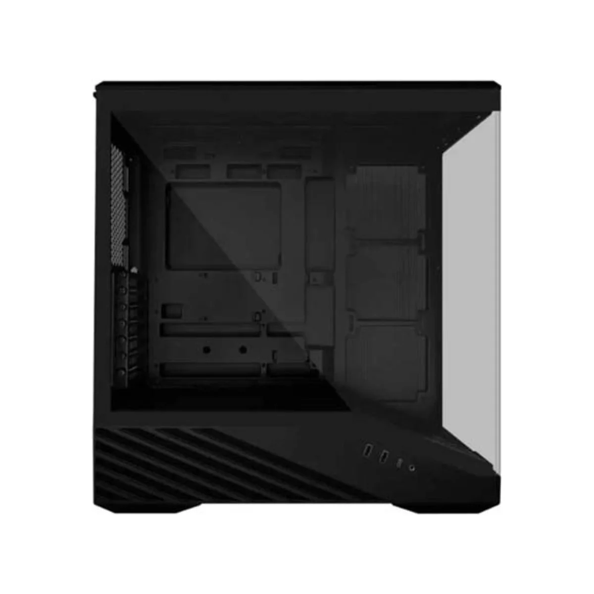 Lian Li Vector V100 Dual-chamber ATX Gaming Case - Black - G99.V100RX.00 view 4