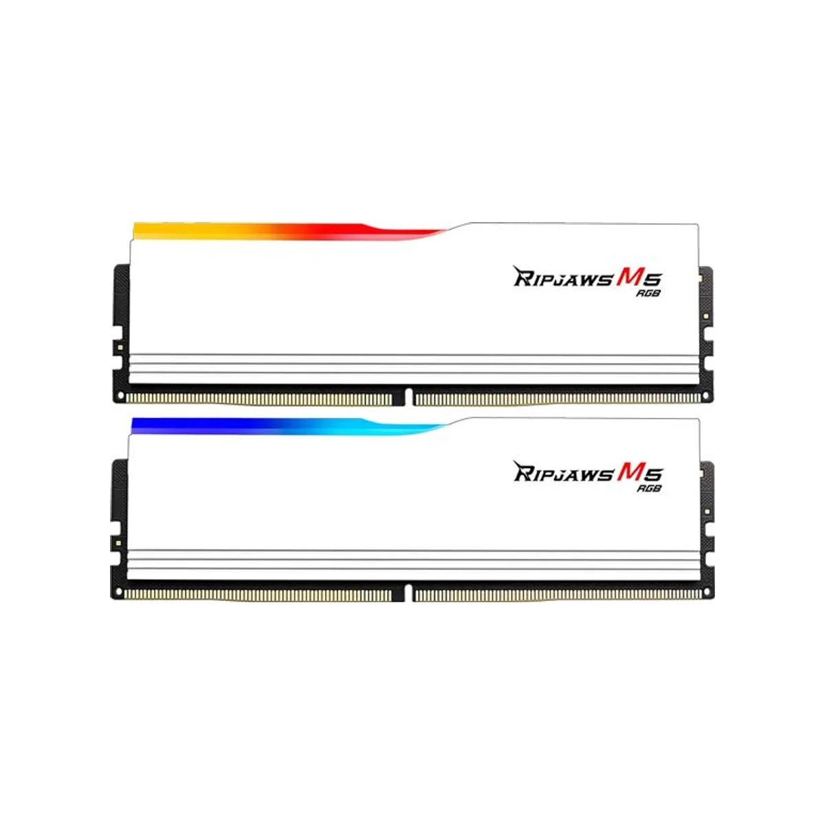 G.SKILL Ripjaws M5 RGB 32 GB (2X16) DDR5 6400MHz RAM Memory (White) – F5-6400J3648F16GX2-RM5RW