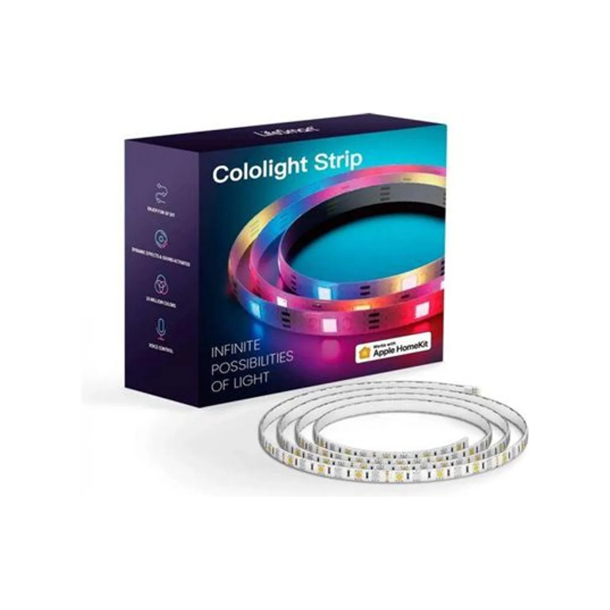 LifeSmart Cololight Strip Plus Wifi Color Lights (30 LEDs/M, IP65, 30000h LED Life) - CL-LS167S3