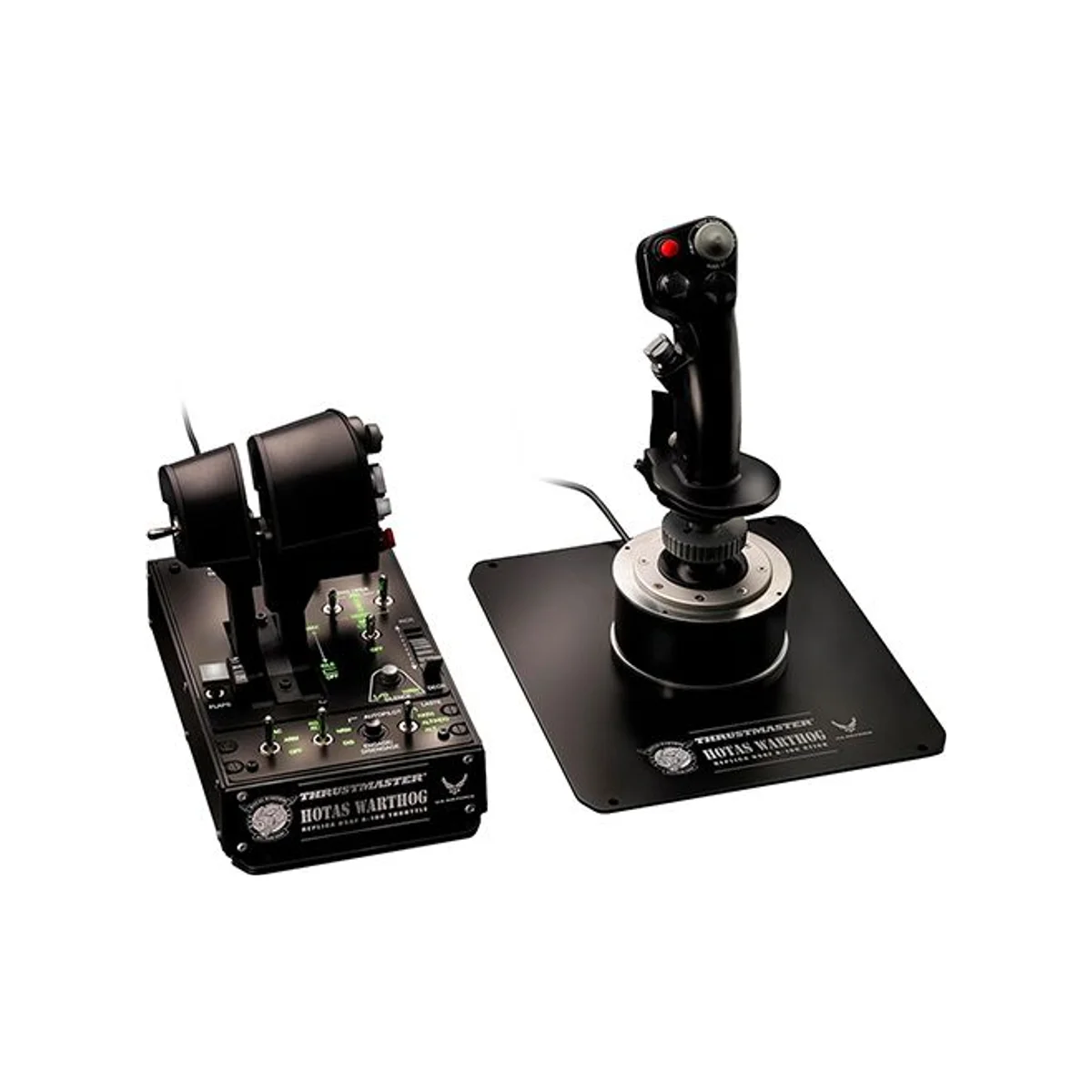 Thrustmaster HOTAS Warthog Flight Stick and Throttle Joystick - Black - USB, Programmable, Replica - TM-JSTK-WARTHOG view 3