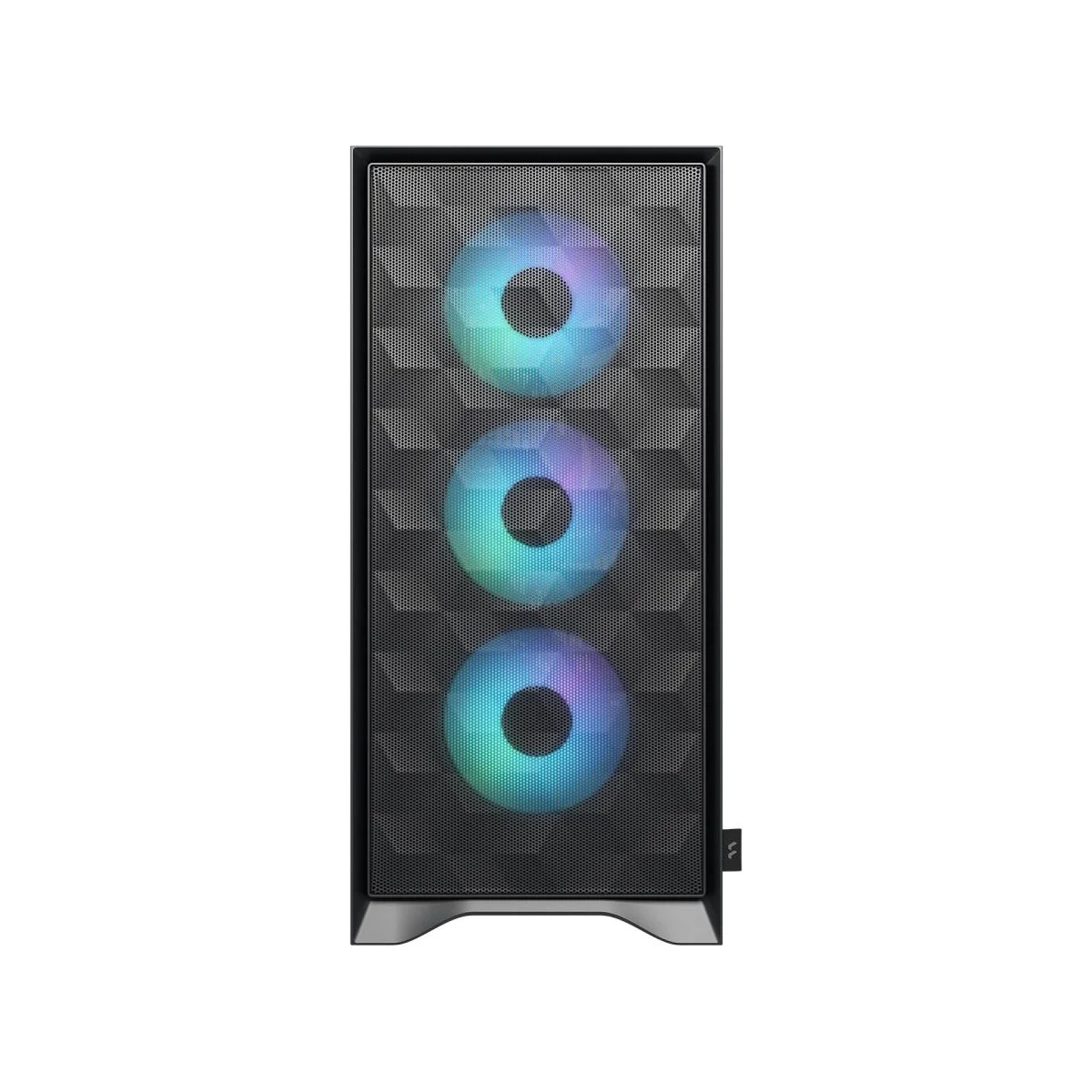 Fractal Pop 2 Air Mid Tower Tempered Glass RGB ATX Gaming Case - Black - FD-C-POA2A-03 view 2