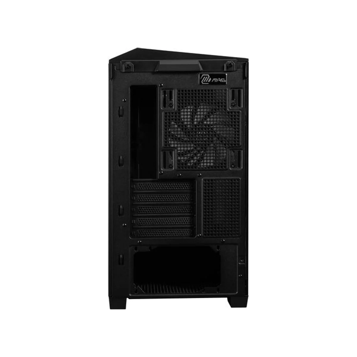 MSI MAG PANO M100R PZ Tempered Glass Mid-Tower Gaming Case - Black - 306-7G24R21-809 view 5