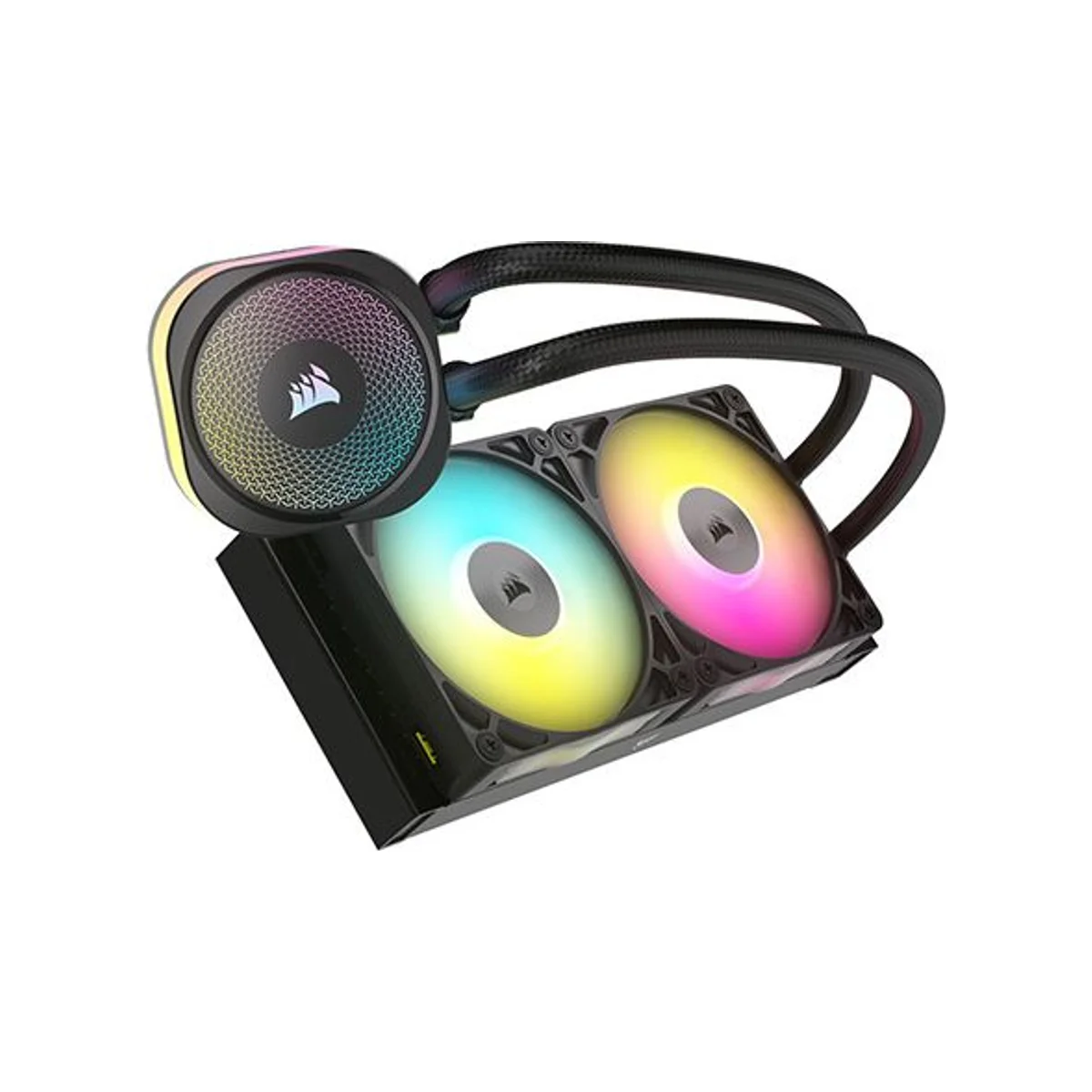 CORSAIR iCUE LINK TITAN 240 RX RGB CPU Liquid Cooler - Black - CW-9061016-WW view 2