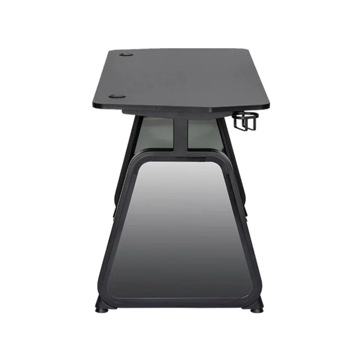 TWISTED MINDS RGB INFINITY Glass Legs Gaming Desk (120x60x75 cm) - TM-GMD12-D1 view 4