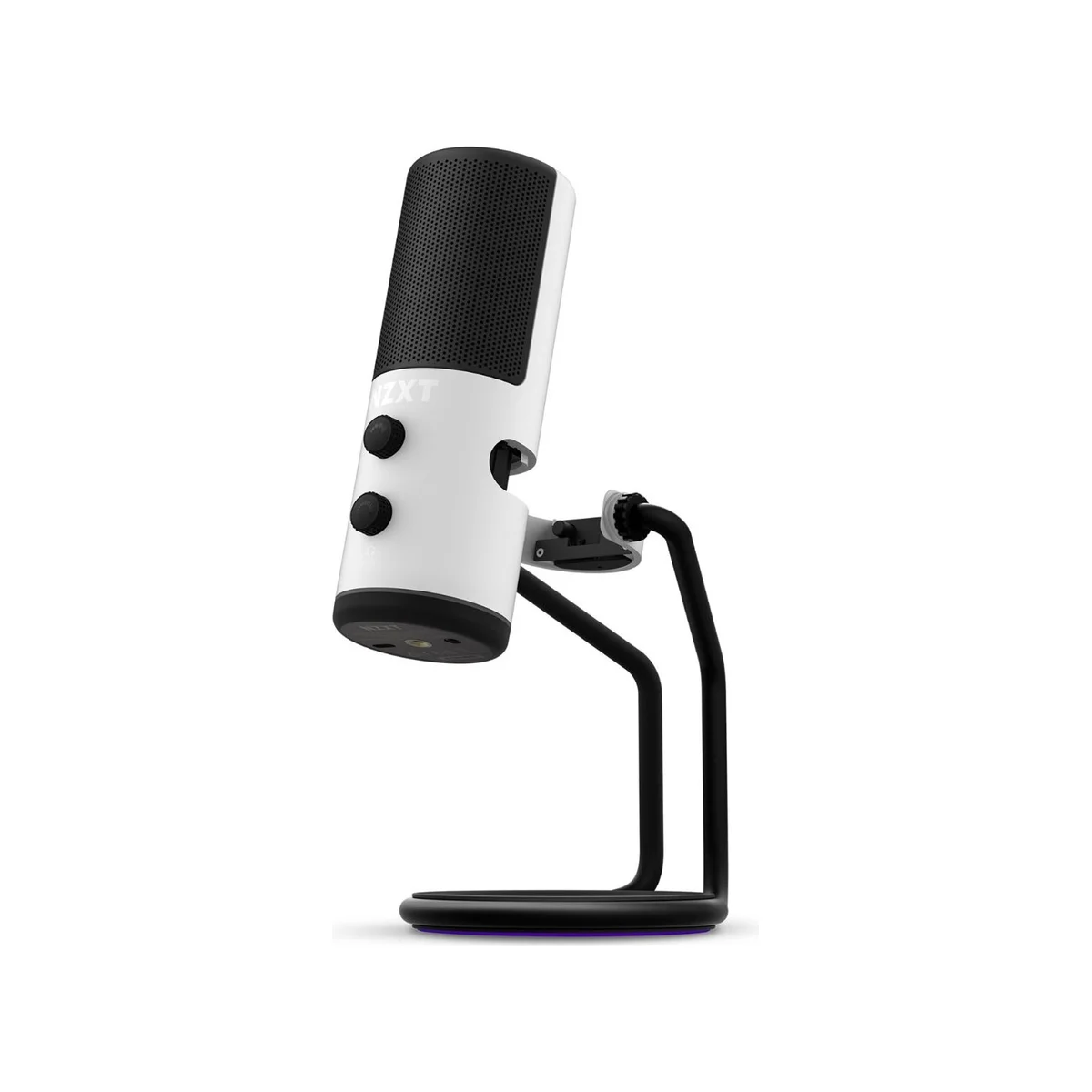 NZXT Capsule Mini Cardioid USB Gaming Microphone - White - AP-WMMIC-W1 view 3
