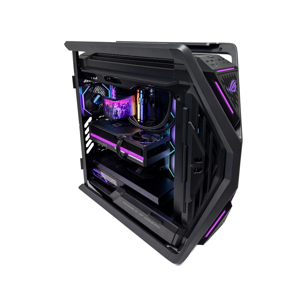 Gaming PC Panoramic (Ryzen 7 9800X3D, 64GB DDR5 RAM, RTX 5090 32GB GPU) - Gaming_PC_Panoramic view 2