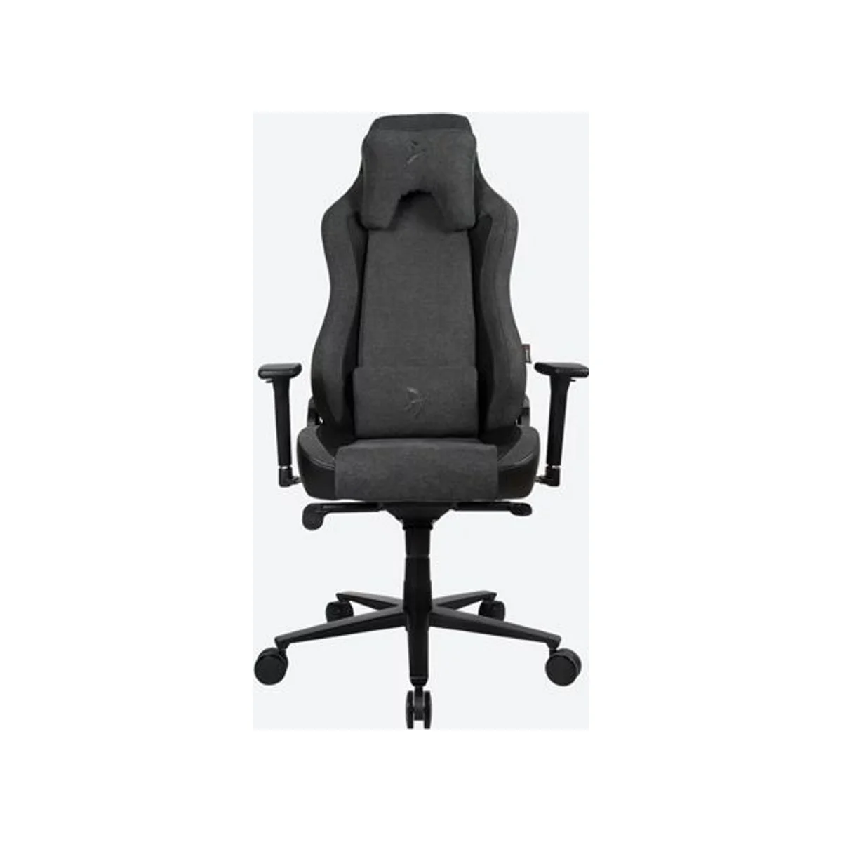 Vernazza Vento Soft Fabric PU Leather Hybrid Gaming Chair - Dark Gray - VERNAZZA-SIG-DG