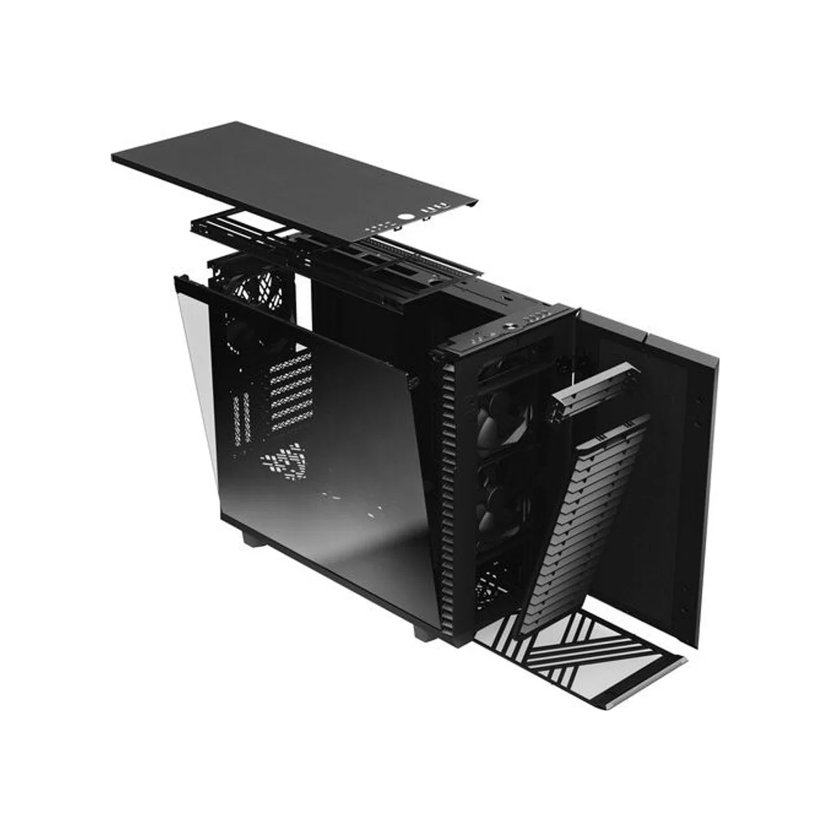 Fractal Define 7 XL Dark Tint E-ATX Full-Tower Gaming Case - Black - FD-C-DEF7X-03 view 12