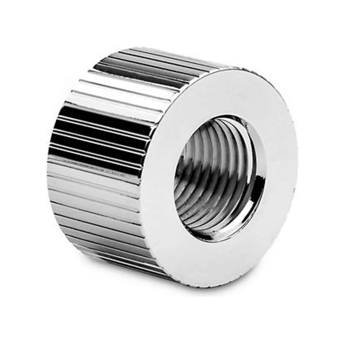 EKWB EK-Quantum Torque Extender Static MF 14 - Nickel (G1/4" Male-Female, 4.5mm Thread Length, 23mm Diameter) - 3831109825464 view 3